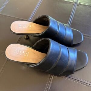 Alfani black slides